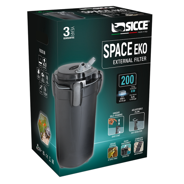 Sicce Space eko+ 200 külsőszűrő